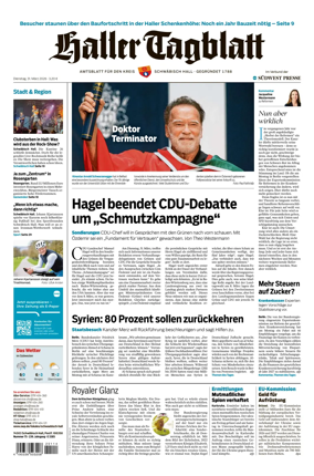 Cover of Haller Tagblatt