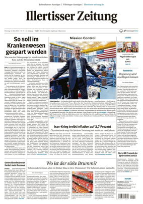 Cover of Illertisser Zeitung