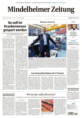Cover of Mindelheimer Zeitung