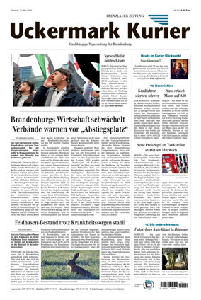 Cover of Prenzlauer Zeitung