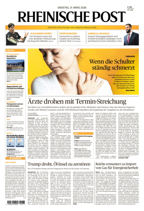 Cover of Rheinische Post Duisburg
