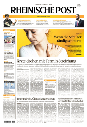 Cover of Rheinische Post Viersen
