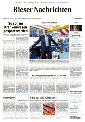 Cover of Rieser Nachrichten