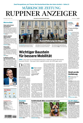 Cover of Ruppiner Anzeiger