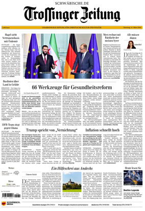 Cover of Trossinger Zeitung