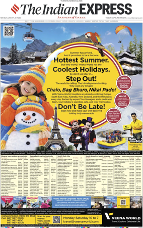 Cover of The Indian Express