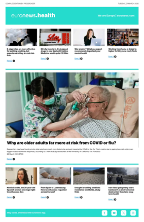 Cover of Euronews Health (English) Compiled Edition