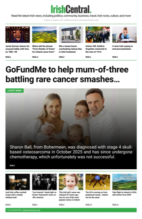 Cover of Irish Central