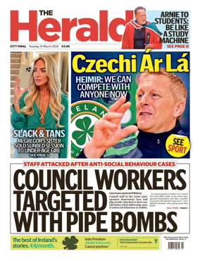 Cover of The Herald