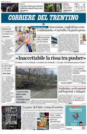 Cover of Corriere del Trentino
