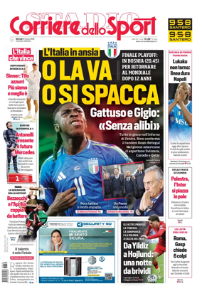 Cover of Corriere dello Sport (Campania)