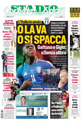 Cover of Corriere dello Sport Stadio (Bologna)