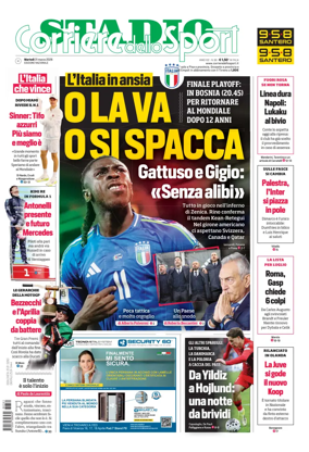 Cover of Corriere dello Sport Stadio (Toscana)