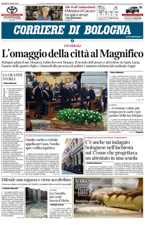 Cover of Corriere di Bologna