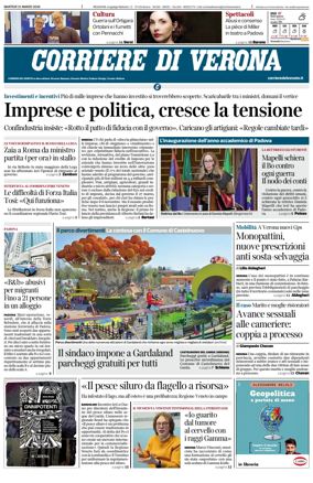 Cover of Corriere di Verona