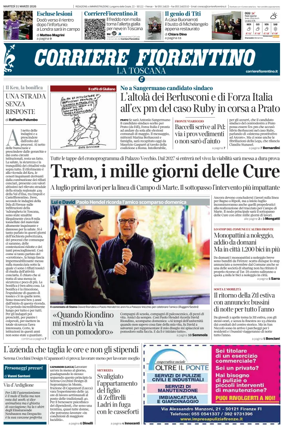 Cover of Corriere Fiorentino