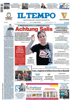 Cover of Il Tempo (Nazionale)