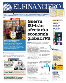 Cover of El Financiero