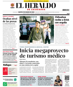 Cover of El Heraldo de Chihuahua