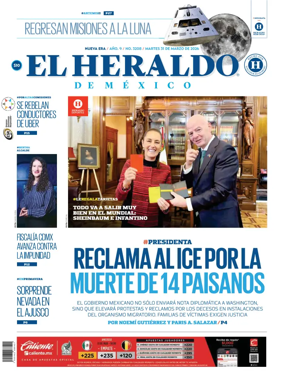 Cover of El Heraldo de Mexico