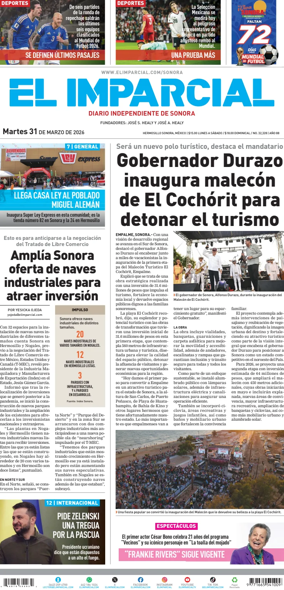 Cover of El Imparcial