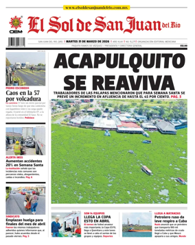 Cover of El Sol de San Juan del Rio