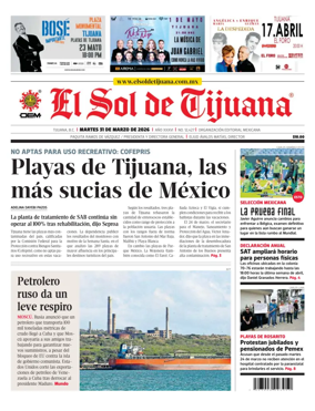 Cover of El Sol de Tijuana