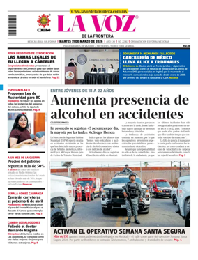 Cover of La Voz de la Frontera