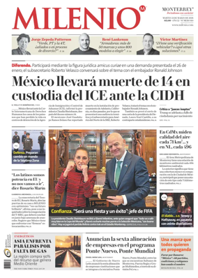Cover of Milenio Monterrey