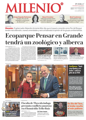 Cover of Milenio Puebla