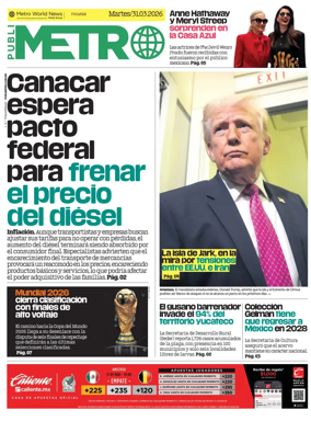 Cover of Publimetro Merida
