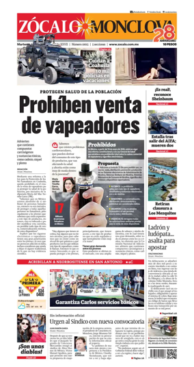 Cover of Zocalo Monclova