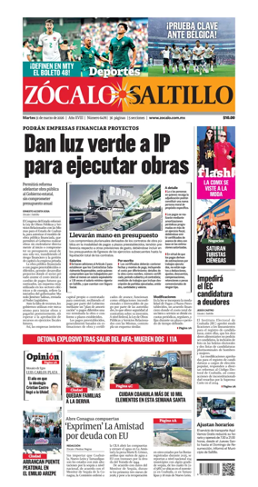 Cover of Zocalo Saltillo