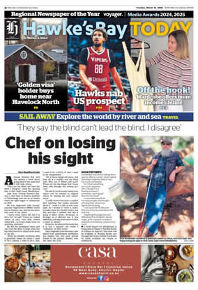 Cover of Hawke's Bay Today