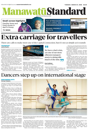 Cover of Manawatu Standard