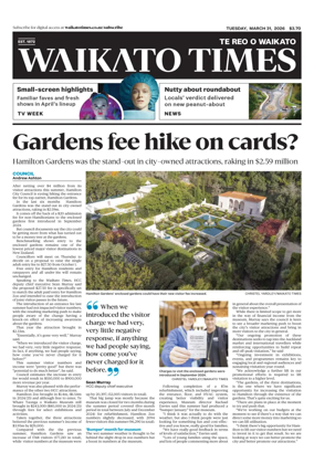 Cover of Waikato Times