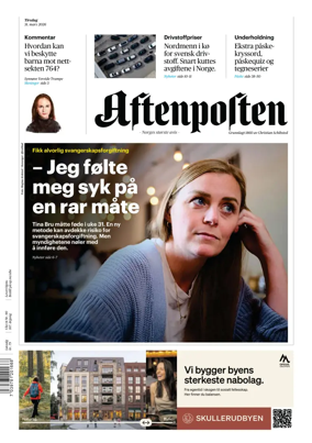 Cover of Aftenposten