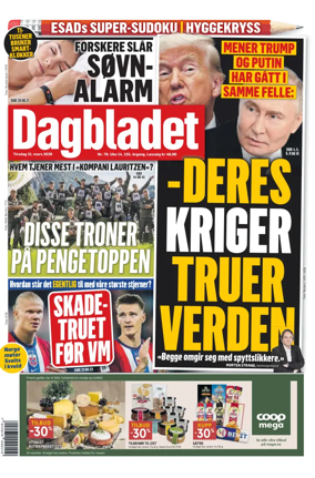 Cover of Dagbladet