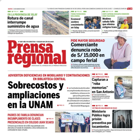 Cover of Prensa Regional
