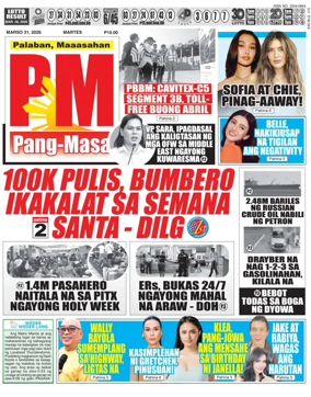 Cover of PM Pang-Masa