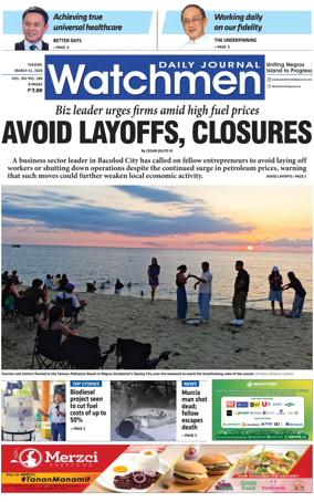 Cover of Watchmen Daily Journal