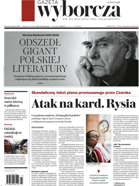 Cover of Gazeta Wyborcza Stoleczna
