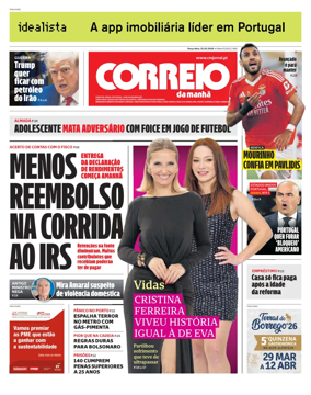 Cover of Correio da Manha
