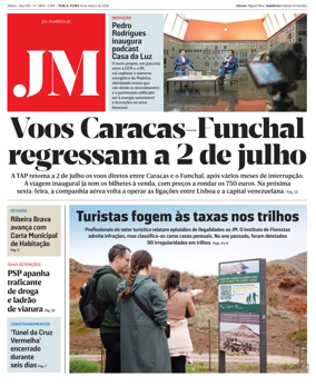 Cover of Jornal Madeira