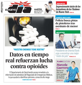 Cover of El Nuevo Dia