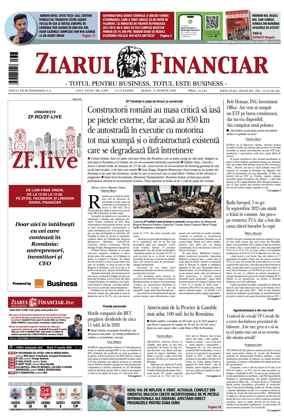 Cover of Ziarul Financiar
