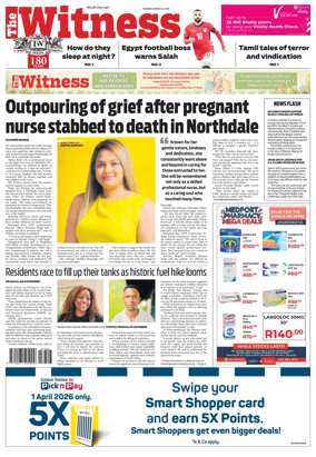 Cover of The Witness (South Africa)