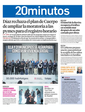 Cover of 20 Minutos Barcelona