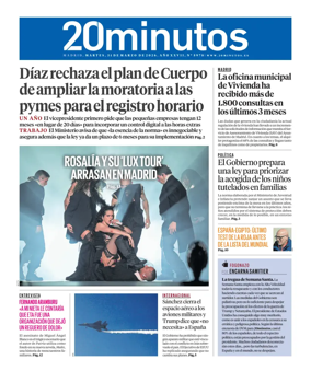 Cover of 20 Minutos Madrid