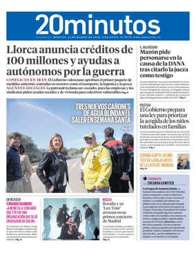 Cover of 20 Minutos Valencia